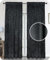 BEAUTEX Samt Vorhang Kräuselband U-Band Gardine Velvet abdunkelnd und Blickdicht, 140x225 cm (Breite 140 cm, Höhe 225 cm, Dunkelgrau)