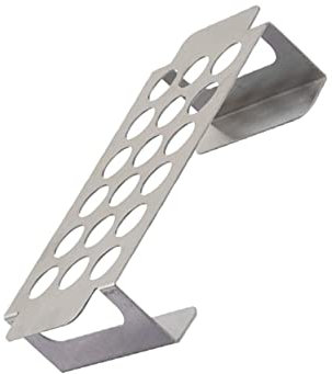 Kisangel Grille en Acier Inoxydable pour Grilles Grand Support pour Grille À Jalapeños Petit Rôtissoire À Poulet Et avec Grille Accessoires pour Grilles Accessoire pour Barbecue