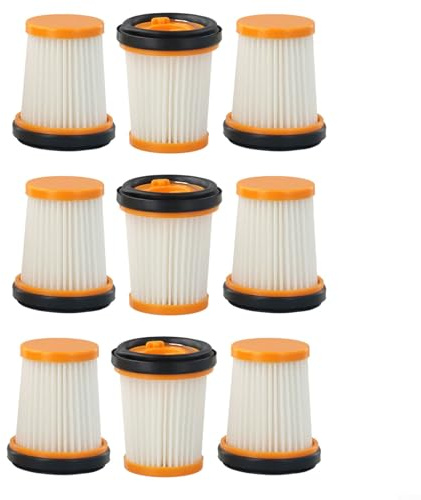 3 x Filter für Shark Akku-Handstaubsauger WV200EU WV251EU (9 Stück)