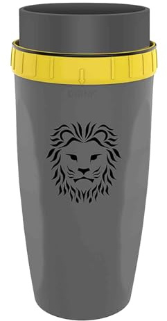 Resekaffemugg - isolerad krokig kopp, spillsäker dryckesbehållare | kompakt bärbar lockmugg, lätt att bära termokoppar, för hemmakontor, gym, camping