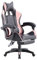 WeHome - Sedia da Gaming Racing Ergonomica Reclinabile con Braccioli, Poltrona Ufficio Girevole con Rotelle, Poggiapiedi, Poggiatesta e Cuscino Lombare in Similpelle, Portata: 125kg (Rosa)