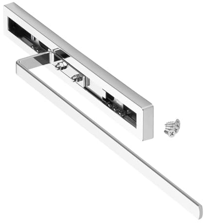 SOTECH Porte-Serviettes Elegance chromé 1 Bras 325 mm inséré, rallonge 470 mm Porte-Serviettes