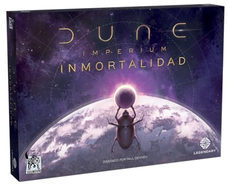 Dire Wolf Digital | Dune Imperium: Immortality | Erweiterung | Strategiespiel | ab 13 Jahren | 1 bis 4 Spieler | 1-2 Stunden pro Spiel | Spanisch