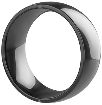 Smart Ring for Ios Android Nfc Omni Sensing Technology Bärbar Smart Ring Herr Dam Keramisk Ring(9#)