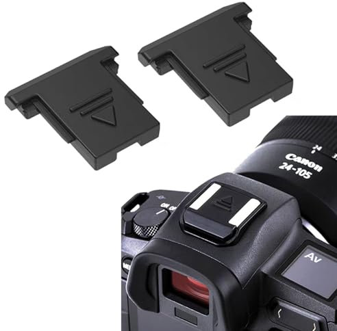 2 Stück Blitzschuh-Abdeckung für Canon DSLR EOS 60D-4000D 60Da Powershot G-Serie und spiegellose EOS R-Serie-Staub-und Feuchtigkeitsschutz für Blitzschuhe