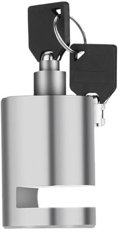 Blocco del disco del motociclo, blocco del freno a disco di allarme - Blocco freno a moto impermeabile - Dispositivi di sicurezza antifurto portatili accessori per moto da esterno