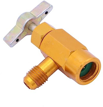 Zerodeko Abridor De Botellas De Refrigerante Latón para Grifo De Lata Adaptador De Botella De Refrigerante para Automoción