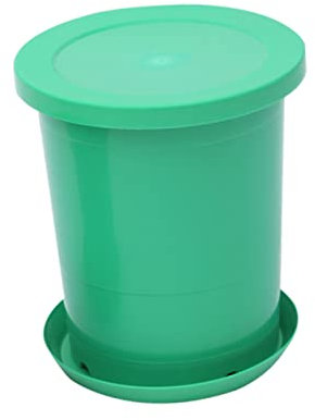 Didiseaon Barattolo di Plastica per Germogli di Verdure di Barili per Germogli di Soia Barattolo per di Fagioli per Coltivazione in Acqua