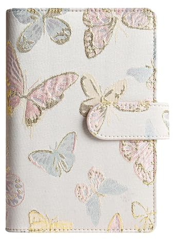 xowwyue Classeur d'Économie d'Argent,Organisateur de Budget en Espèces A6 avec Poche à Fermeture Éclair - Classeur Planificateur De Budget Format A6,Pour Épouse Fils Fille Famille Hommes Femmes