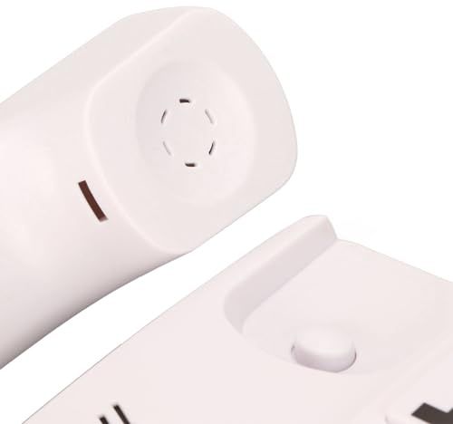 Generic Justerbar Volym Telefon med Stor Knapp med återuppringningsfunktion för hem- och Kontorsbruk - 1 X Lur