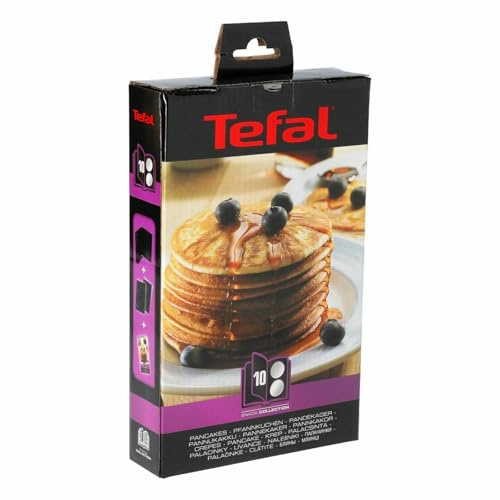 LUTH Premium Profi Parts Pfannkuchenplatten Set kompatibel mit Tefal Xa801012 für Snack Collection Kombigerät Sandwichmaker Waffeleisen