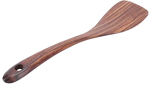 Träspatel, 31,5 Cm Friteringsskyffel Trävändare Med Långt Handtag För Köksredskap I Hemmet