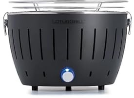 LotusGrill Classic Nero | Babrecue con batterie e alimentazione USB 35x23,4