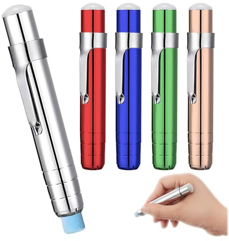 Jiavlyx 5 pezzi Clip di Gesso in Metallo, Regolabile Clip di Gesso, Per Insegnanti, Gupporti per Gessetti, Porta Gessetti Colorato, per Insegnanti, Bambini, Scuola, Ufficio