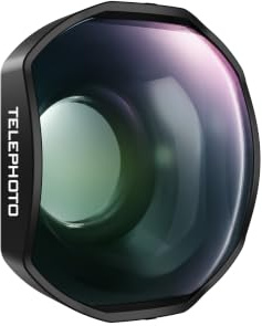 Freewell 2 x teleobjektiv för DJI Osmo ficka 4/3 & Xtra Muse | 2 x optisk förstoring för porträtt, djurliv, resor med detaljer och räckvidd.