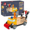 Janod - Camion de Chantier Brico'kids en Bois - Jouet de Construction - Apprentissage Motricité Fine et Imagination - Certifié FSC - Dès 3 ans, J06470, Taille unique