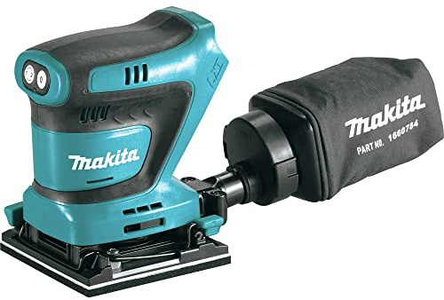 Makita XOB02Z 18V LXT® Lithium-Ion Cordless 1/4 Sheet Finishing Sander, Tool Only