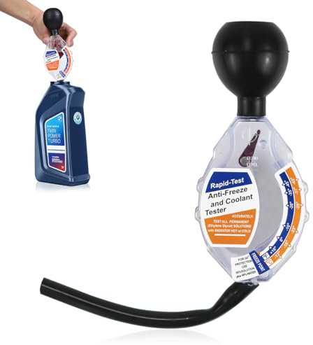 Vexran Tester antigelo per Auto, misuratore antigelo per radiatori Fino a -43°C, Tester antigelo per Auto per refrigerante, Pratico Tester antigelo per misurazioni Precise