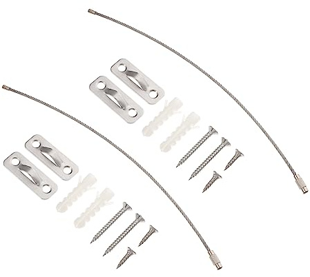 FUNNETOYU 2juegos Accesorios Para Dispositivos Anticaídas De Correas Para Muebles Kit De Anclajes Para Muebles Anclaje De Seguridad Para Uso Salas De y Dormitorios