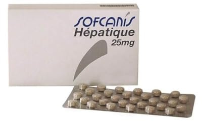 Sofcanis Hépatique 25 mg chien et chat 60 cps