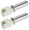 Create idea 2 Stück NTC Temperatursensor Ersatzteil 00170961 170961 3792171203 Kompatibel mit Bosch Kompatibel mit Constructa Kompatibel mit Neff Kompatibel mit Siemens