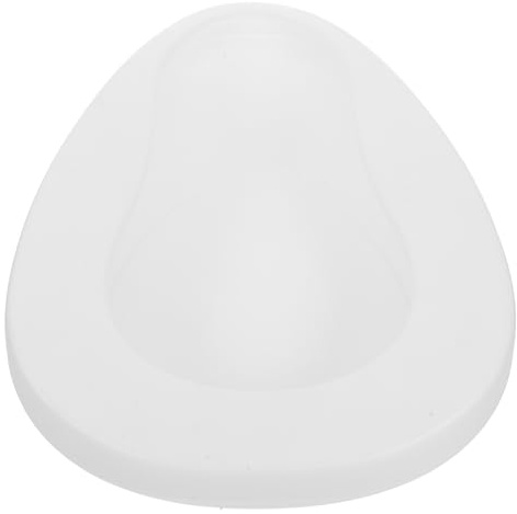 HOMSFOU Orinal Protege la Material Pp Seguro y Portátil de Color Blanco, Material Pp Seguro y Ancianos en Cama para Uso Doméstico y Hospitalario