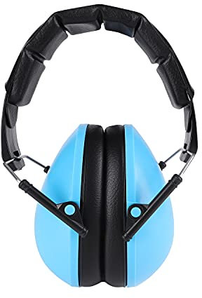Kids Childrens Ear Defenders Baby Noise Cancelling Ear Muffs Toddlers Hearing Protection Earmuffs Headphones Child Noise Reduction Safety Earmuffs Foldable Adjustable for Boys Girls 1-14 Years Old