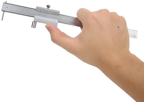 Jauge de Traçage en Métal, Jauge de Traçage en Métal, Pied à Coulisse de Marquage Parallèle en Acier Inoxydable Outil de Mesure Scribi 0-200MM0-200MM Pied à Coulisse