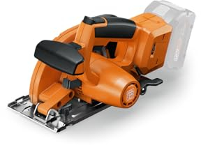 FEIN Akku-Handkreissäge F-IRON Cut 57 AS für schnelle Schnitte in Bleche, Rohre und Profile. Kompatibel mit allen 18V AMPShare oder Bosch Professional 18V Akkus. Akku und Ladegerät nicht enthalten.