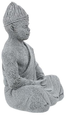 BESPORTBLE Zen Ornements Bouddha Statue Jardin Bouddha Figure Bouddha Décor Fish Tank Bouddha Figure Bouddha Jardin Ornements en Plein Air Poudre