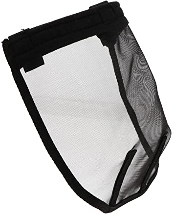 DECHOUS Mouche Cheval Maille Ajustée Visage Cheval Moyen pour Équitation Insectes et Mouches