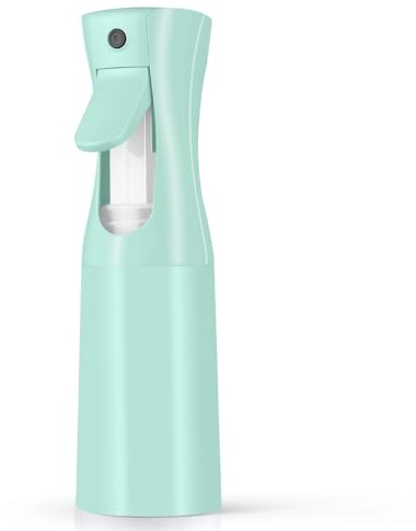 Alaoo Hairdresser Spray Bottles, 200ML Multifunctional Continuous Spray Bottle with Fine Mist, Refillable Spray Container for Travel for Hairstyling, Skincare, Pet Grooming, Solid Color Blue