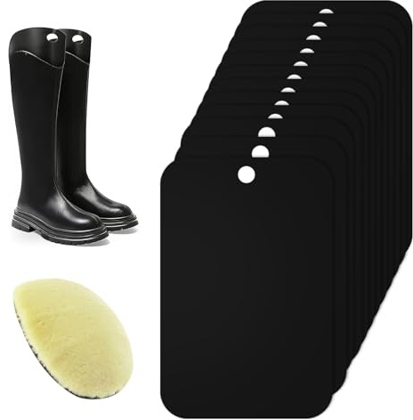 NEUSID Paquete de 12 moldeadores de botas, árboles reutilizables de 12 pulgadas para botas largas para mantener la forma del zapato para evitar que se doblen y se arruguen