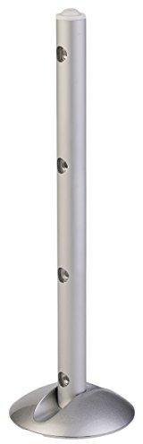 Poly Pool PP3111 STILUX Lampada LED Multiuso Regolabile In Alluminio Tubo Con Base di Fissaggio e Magnete Per Armadi Sottopensili Cucine Librerie Scrivanie