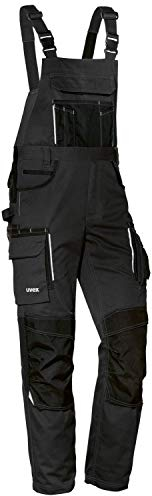 Uvex Pantalon Cargo Tune-up pour Le Travail - Salopette pour Homme - Noir - 52