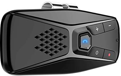 Kit Manos Libres Bluetooth para Coche, Altavoz, Parasol automático, Reproductor de MP3, Altavoz inalámbrico Bluetooth 5,0 para teléfono, Manos Libres