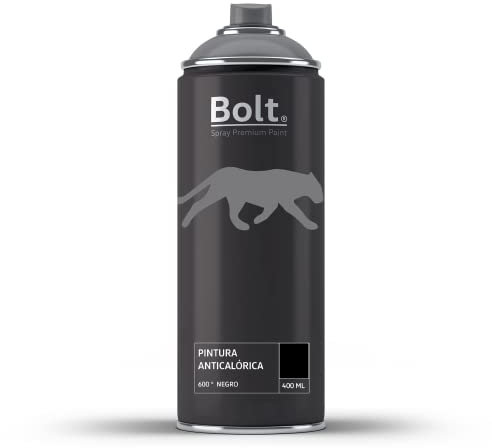 Spray Bolt Pintura Anticalorica Negro 600ºc 400 Ml