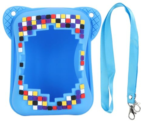 Silikonfodral, för Interactive Toy Digital Pet Interactive Toy Digital Pet with Lanyard Elektronisk Husdjur Reseförvaringsväska Reptålig (Blå)