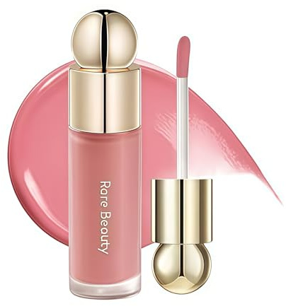 Rare Beauty Long Lasting Dewy & Matte Blushes Blush Liquido Multiuso Per Guance Labbra E Palpebre Con Finish Fresco E Uniforme (HOPE)
