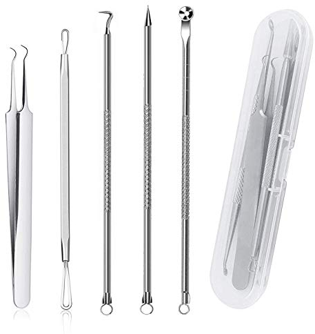 GeekerChip Mitesserentferner, Mitesserentferner, Akne-Entferner, Pickel-Entferner, Akne-Entferner, Mitesserentferner-Set