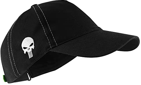 GREEN DEVIL Safety Bump Cap Hat Baseball Cap Style Safety Hat Breathable Lightweight Hard Hats for Men Women (Black, Long Brim)