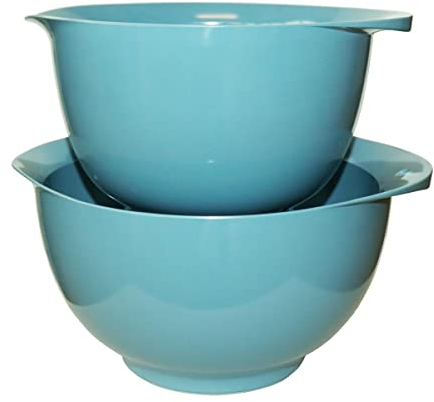 440s ROSTI Schüssel 2-er Set Victoria Dusty Blue ca 2+3L