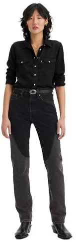 Levi's 501 Original Chaps Jeans pour femme, Fête à la piscine, 27W / 30L