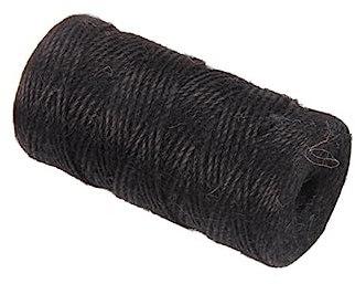 Uonlytech 100m Corde Noire Résistante pour Jardinage Décoration Festive Et Bricolage DIY
