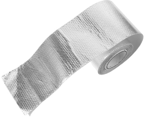 BESTYASH Ruban De Protection Thermique Haute Température, Rouleau À Adhésif, Bande De Barrière Thermique, Ruban Auto-adhésif , Bandes Froides Pour Tuyau