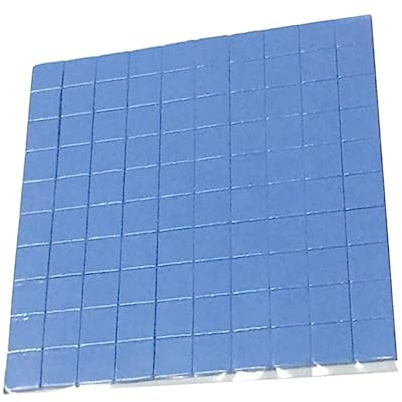 Tofficu 100 Piezas Almohadilla De Silicona Termoconductora para CPU Disipador De Calor Accesorio De Refrigeración para Ordenador Almohadilla para Conducción De Calor