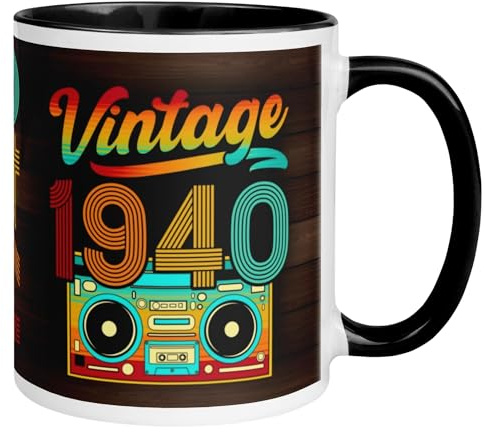 1940 Geburtstag Mann Frau | Vintage – 86 Jahre Geschenk | Jahrgang Tasse | Lustige Geschenktasse zum 86. Geburtstag | Geburtstagsdeko für Männer und Frauen zum 86ten | Made in Germany