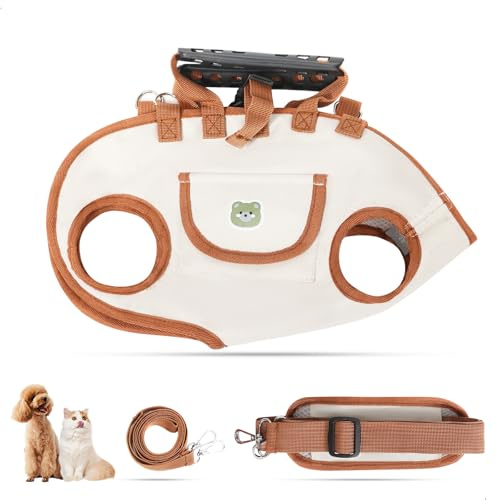 Zaino per Cani Fino A 6 Kg,Bolso para Perros PequeñOs, Bolso De Hombro, Mochila para Perros 6kg, Bolsa De Viaje para Mascotas para Perros Gatos