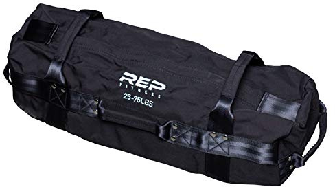 REP Fitness Sandbags, Medium, Black, Heavy Duty Workout Sandbags for Training, Cross-Training Workouts, Fitness, Exercise and Military Conditioning