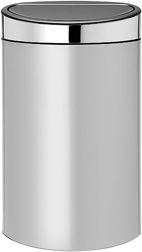 Brabantia 114861 Abfalleimer, Metallic Grey, 40 l